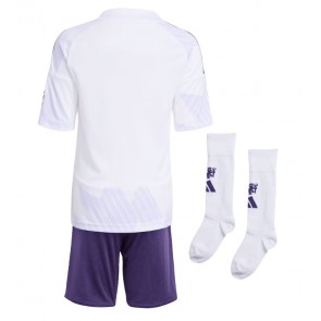 Manchester United Udebanetrøje Børn 2025-26 Kortærmet (+ Korte bukser)